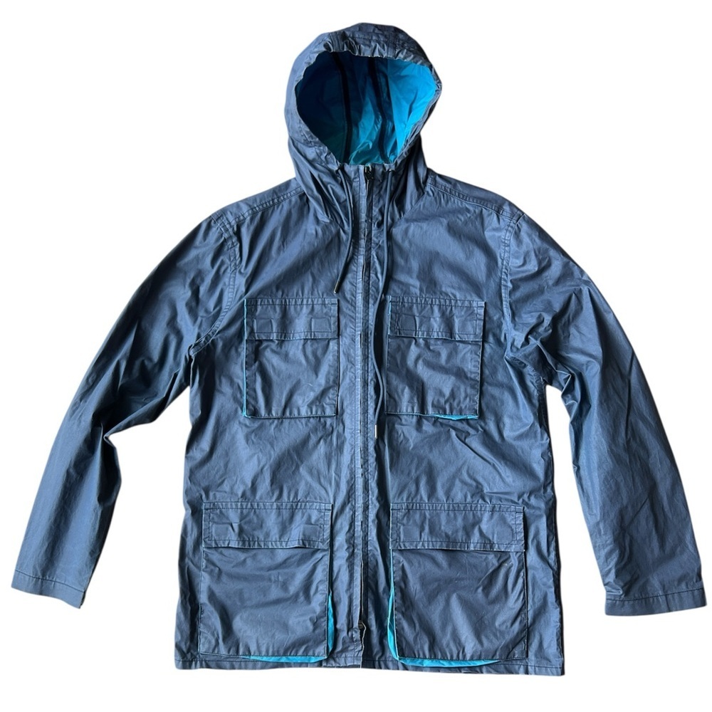 Marc By Marc Jacobs Navy Rain Jacket - Picture 3 of 12